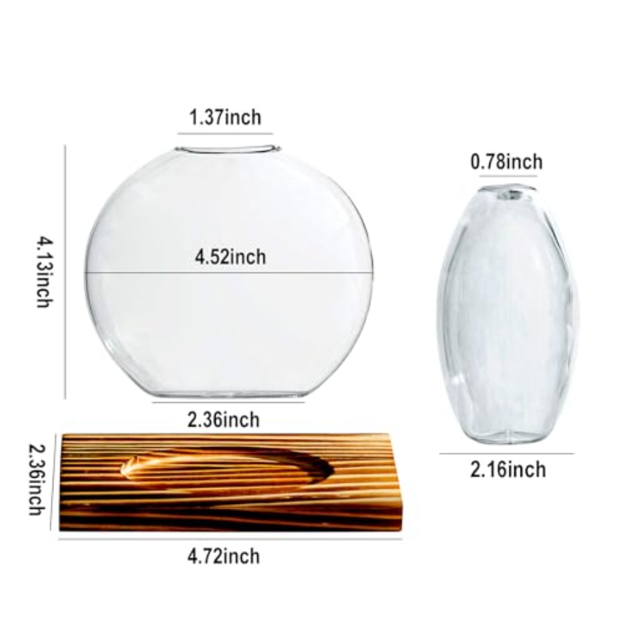 Glass Planter Propagation Stat - огляд і ціна Propagation Station Vase