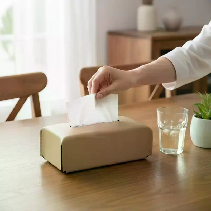 Luxury Tissue Box Leather Napk - огляд і ціна Agar Tissue Culture