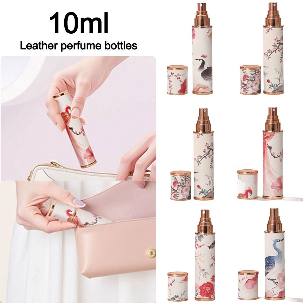 Portable PU Leather Perfume Bo - огляд і ціна Misting Bottle Fine
