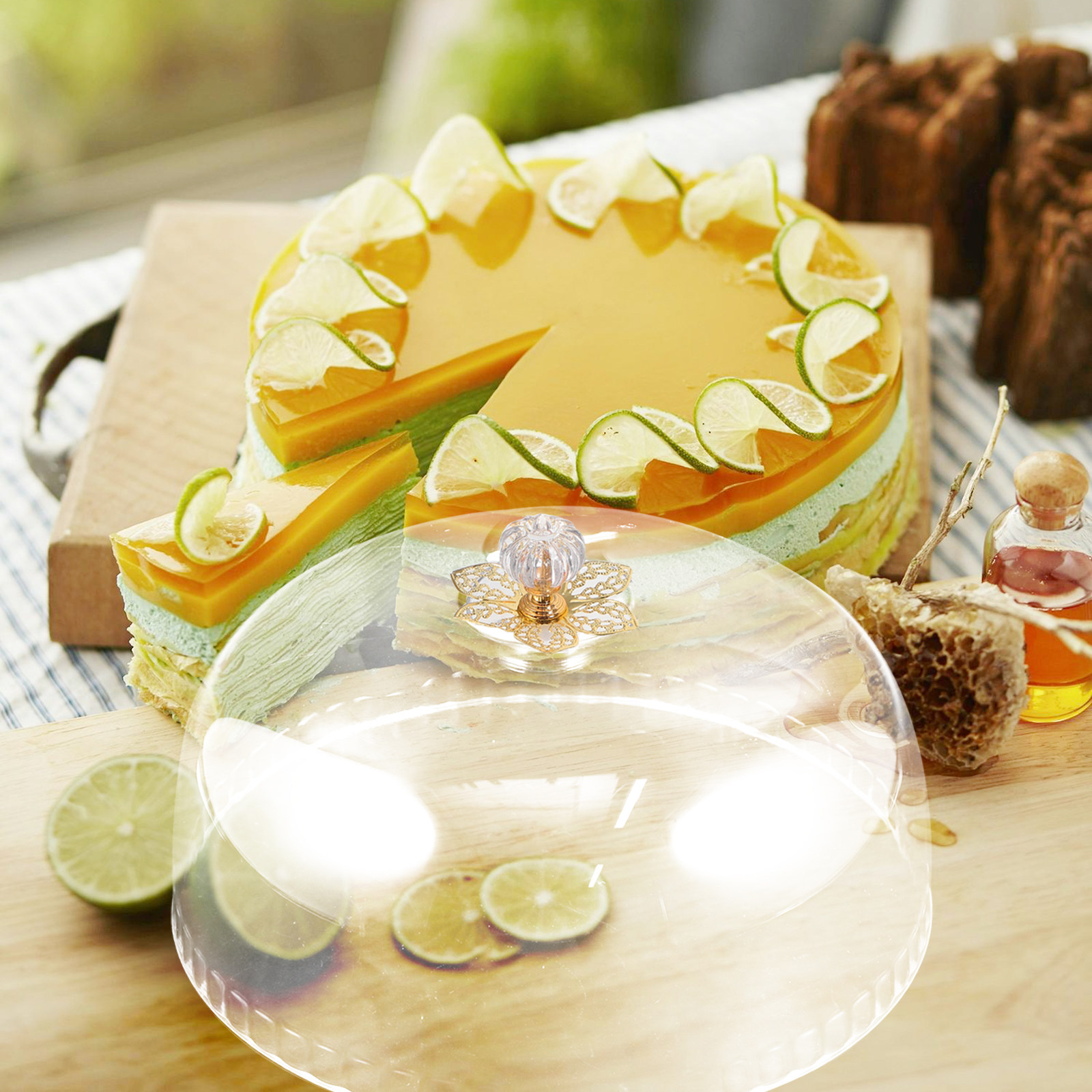 Clear Transparent Cake Dome Ac - огляд і ціна Plastic Dome Clear