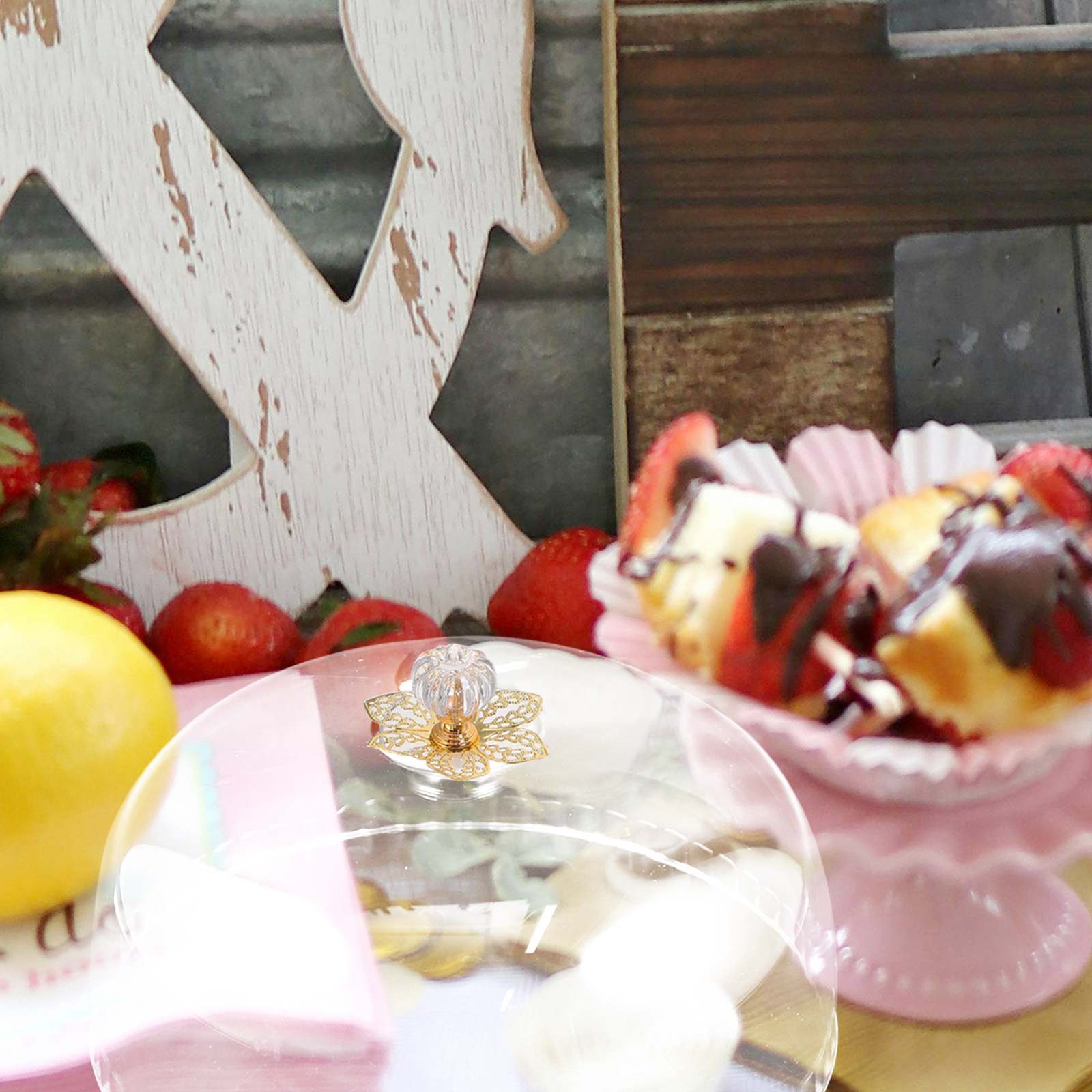 Clear Transparent Cake Dome Ac - огляд і ціна Plastic Dome Clear