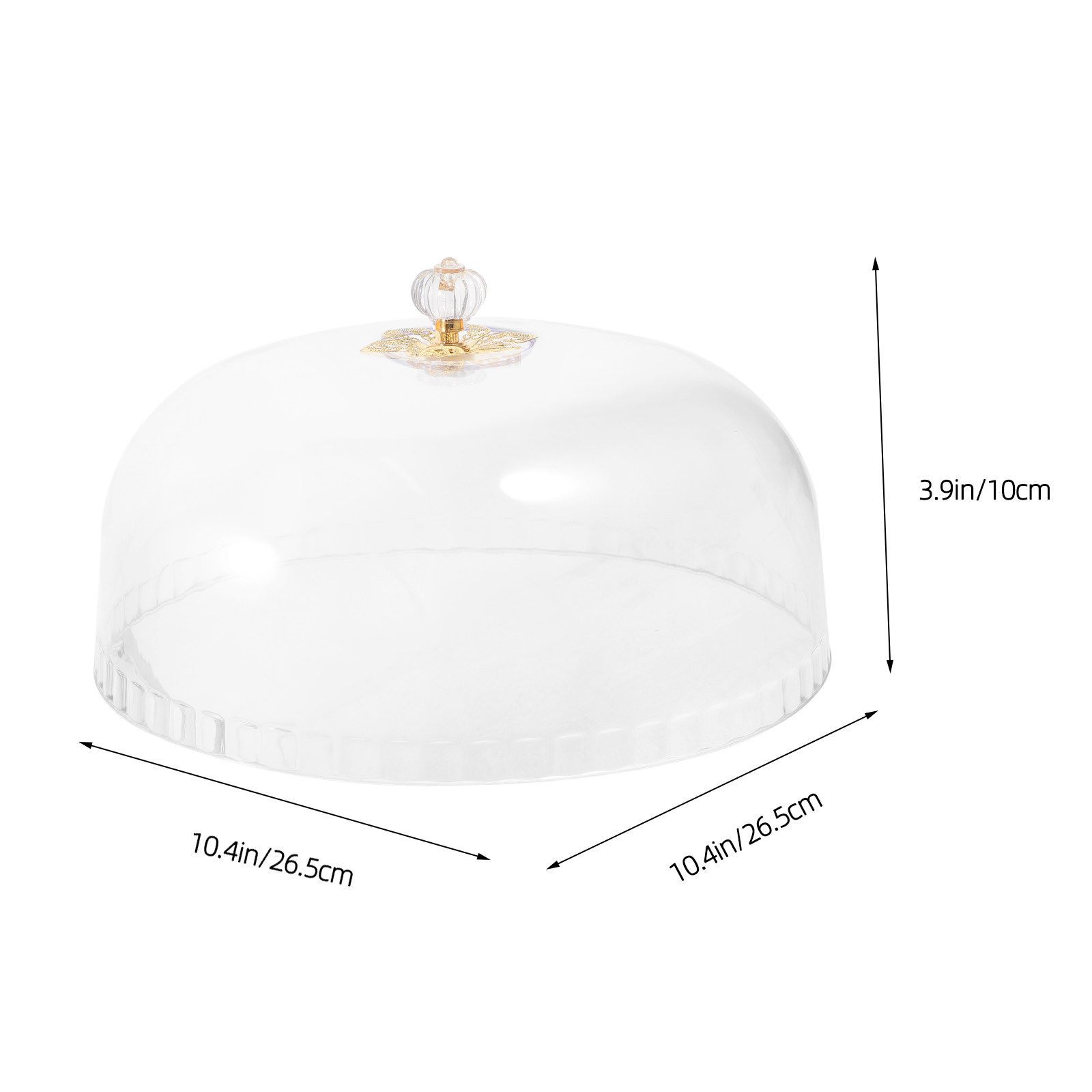 Clear Transparent Cake Dome Ac - огляд і ціна Plastic Dome Clear