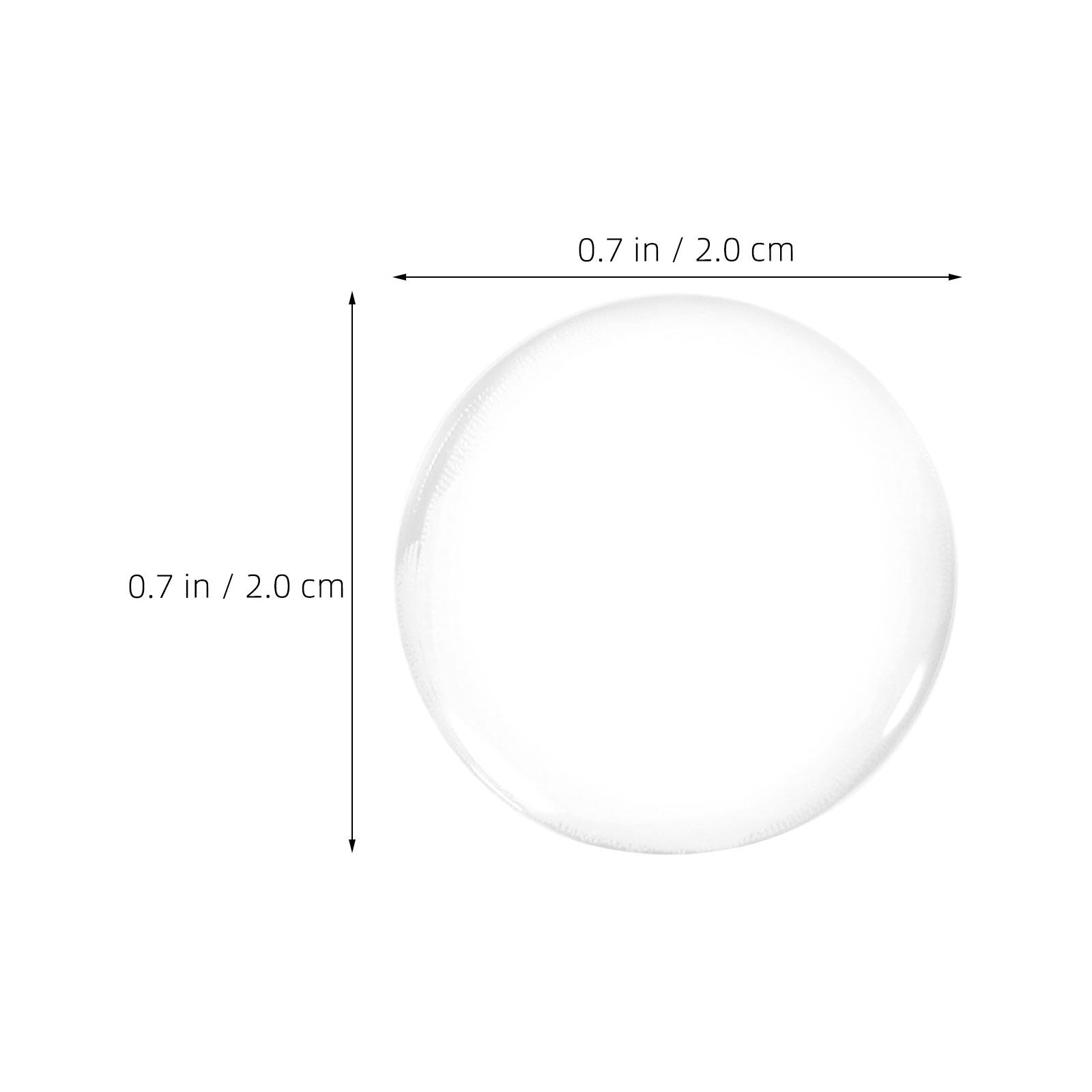 40Pcs Epoxy Dome Stickers Clea - огляд і ціна Plastic Dome Clear