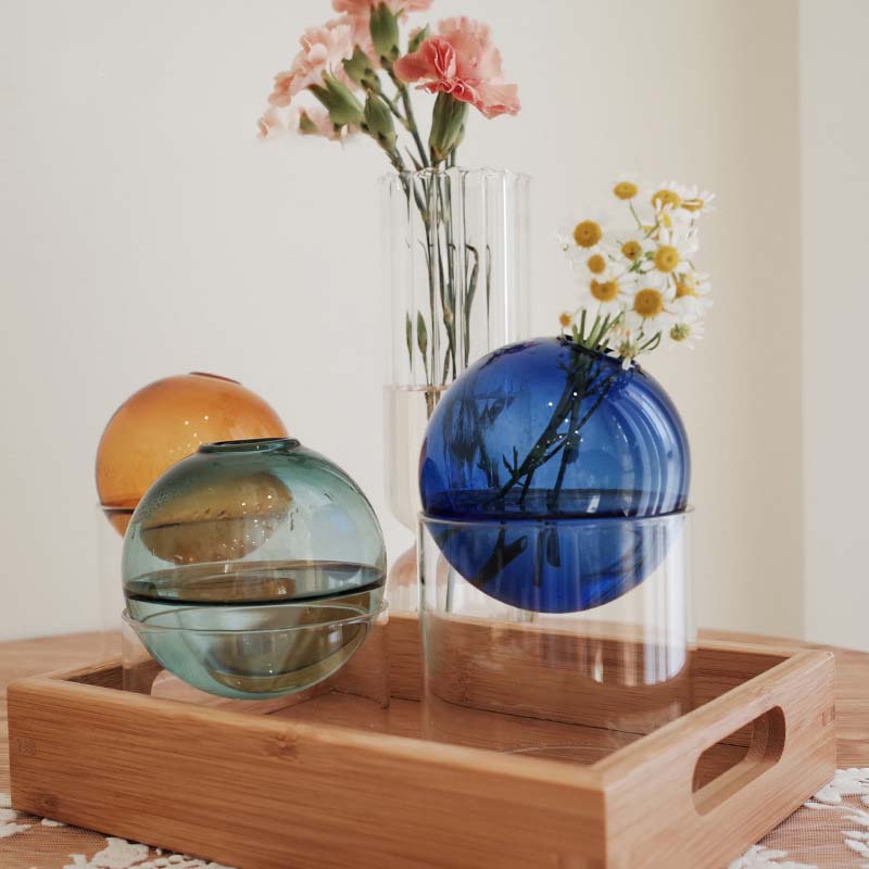 Mini Round Flower Vase Hydropo - огляд і ціна Propagation Station Vase