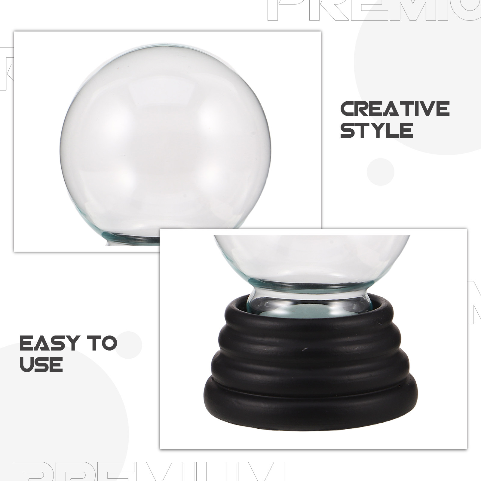 Clear Snow Globe Decoration Tr - огляд і ціна Plastic Dome Clear