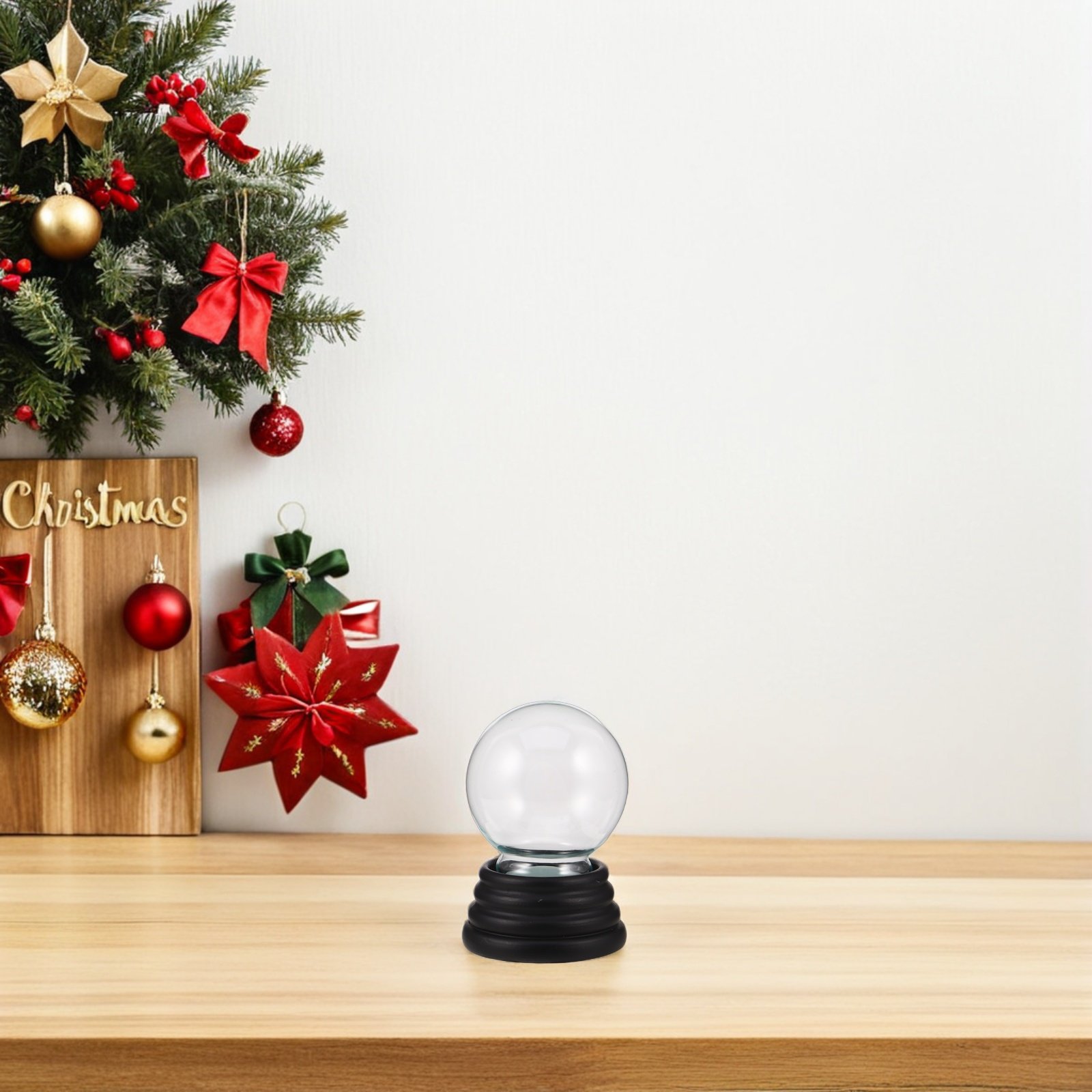 Clear Snow Globe Decoration Tr - огляд і ціна Plastic Dome Clear