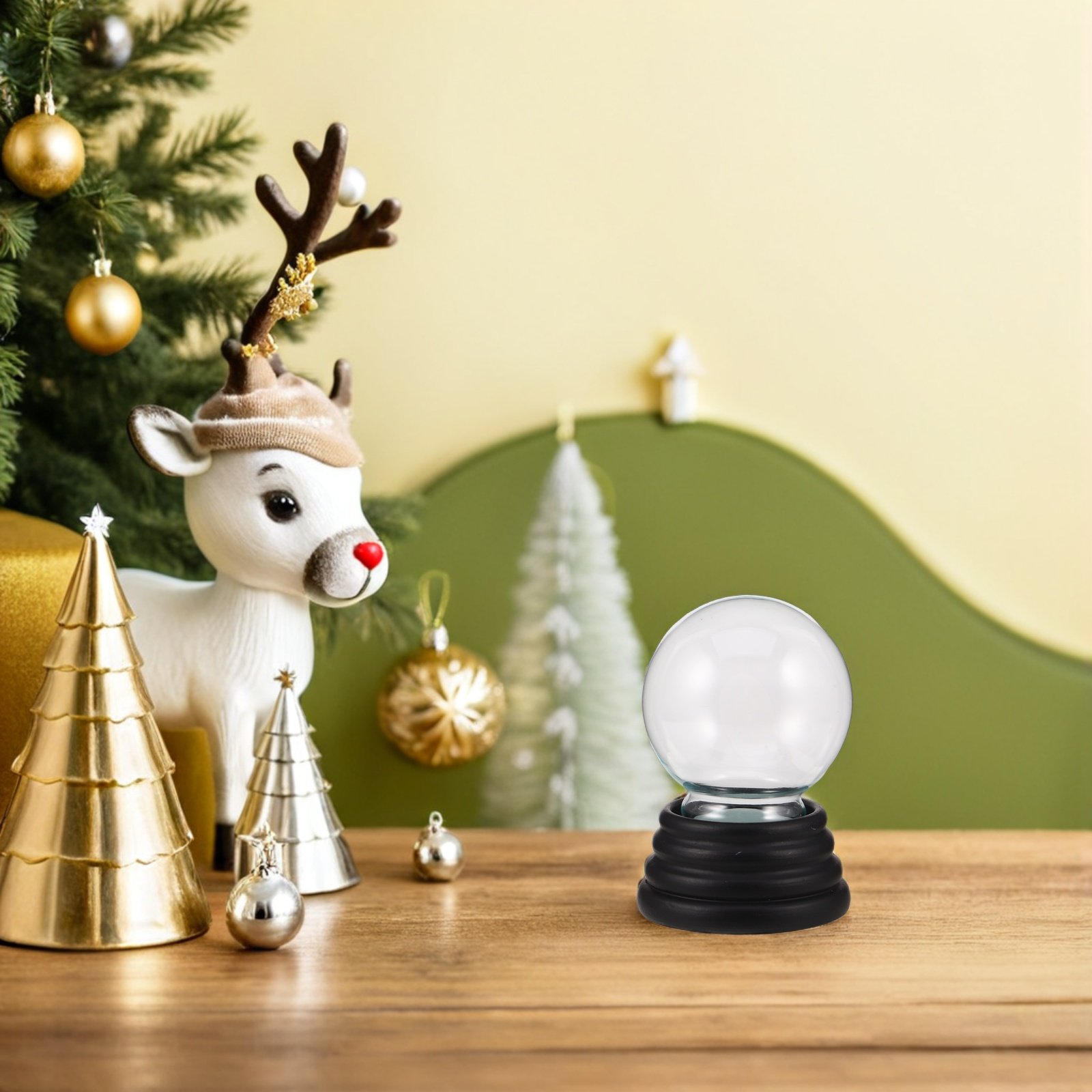 Clear Snow Globe Decoration Tr - огляд і ціна Plastic Dome Clear