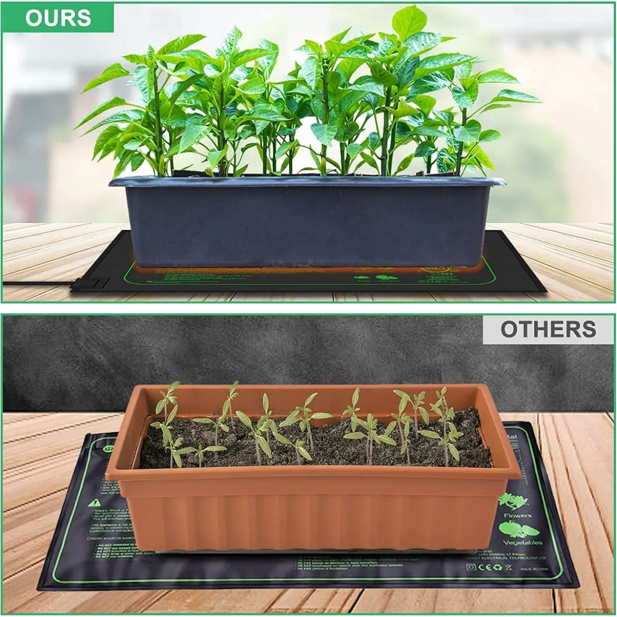 Seedling Heating Mat  Indoor P - огляд і ціна Rooting Gel Clone
