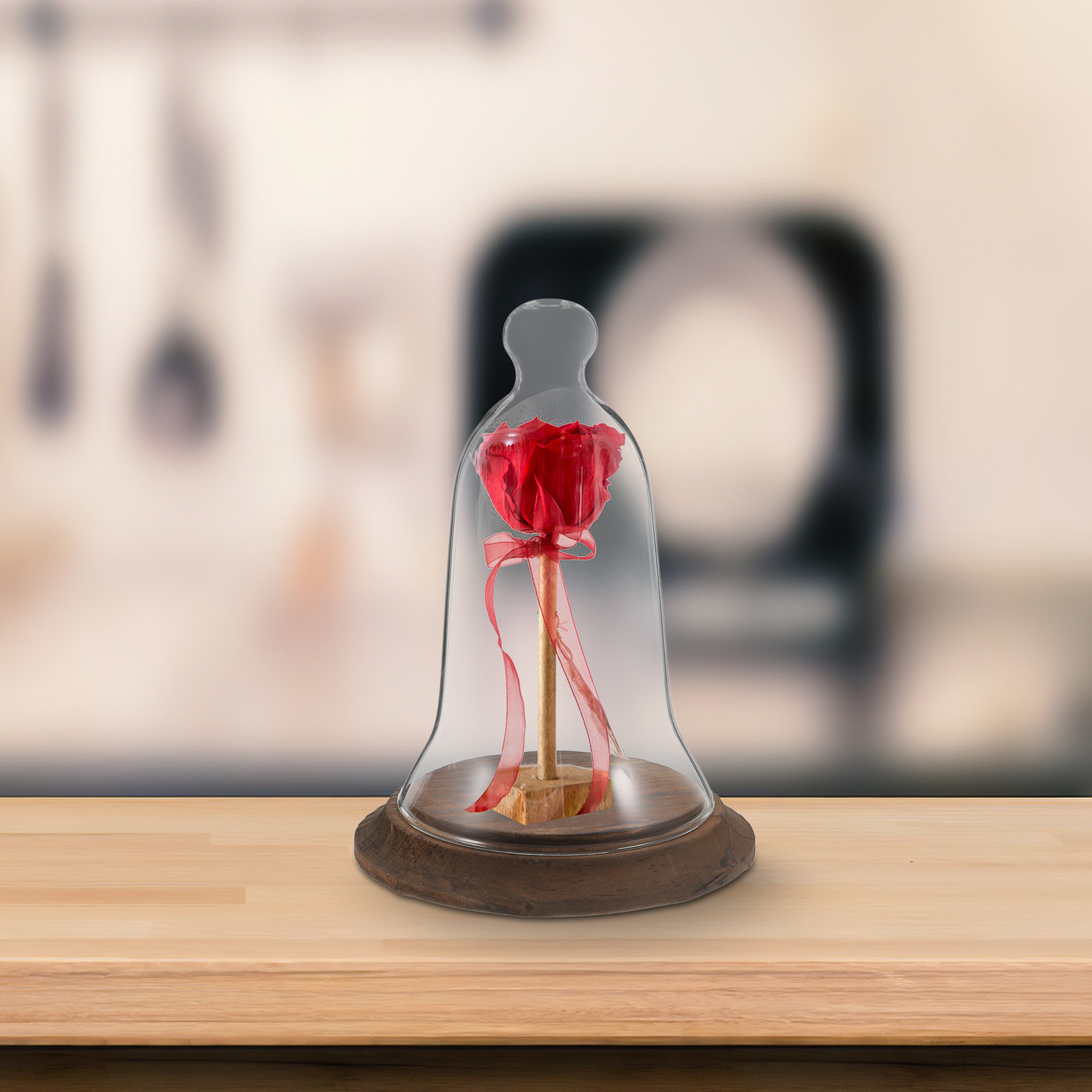 High Borosilicate Glass Cloche - огляд і ціна Plastic Dome Clear