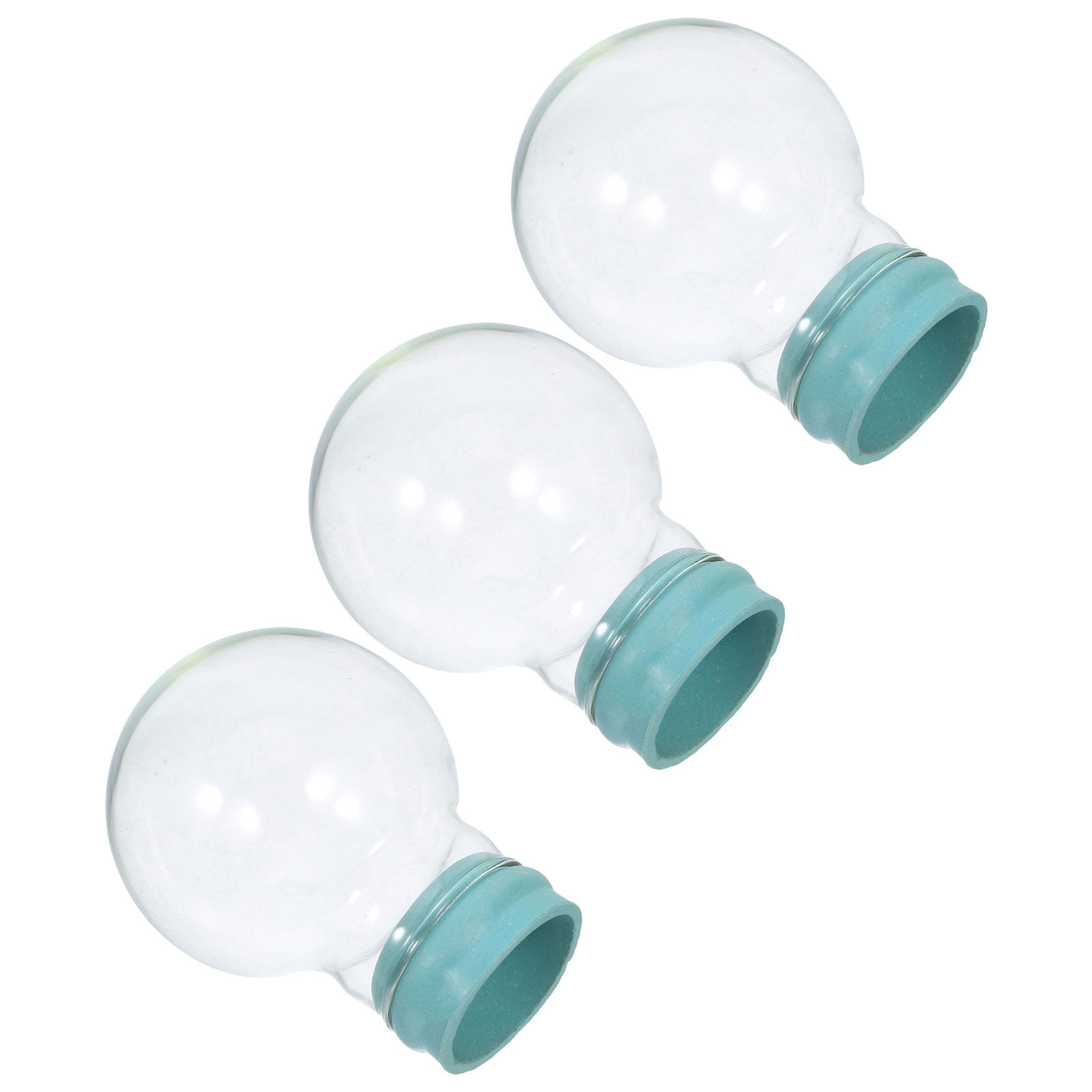 3Pcs Empty Snow Globe Glass Do - огляд і ціна Plastic Dome Clear
