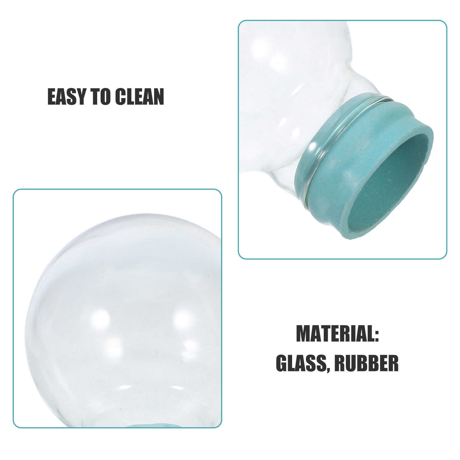 3Pcs Empty Snow Globe Glass Do - огляд і ціна Plastic Dome Clear