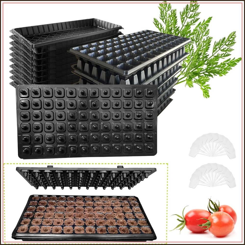 72 Cell Seed Starter Trays wit - огляд і ціна Propagation Tray 72