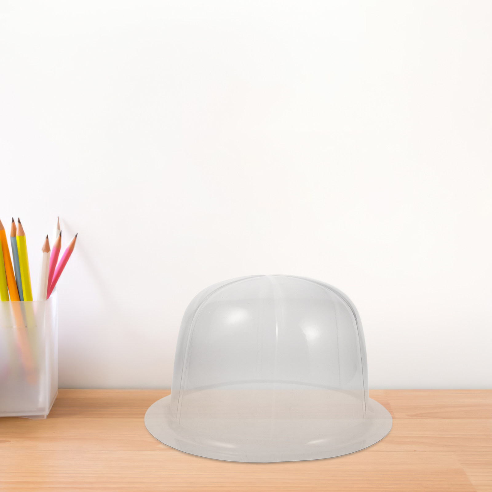 10Pcs Clear Plastic Dome Hat I - огляд і ціна Plastic Dome Clear