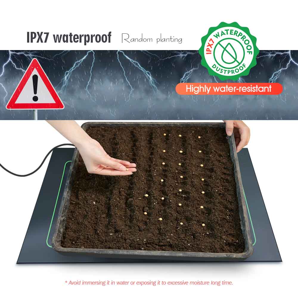 9-100W PVC Plants Heating Pad  - огляд і ціна Heat Mat Seedling