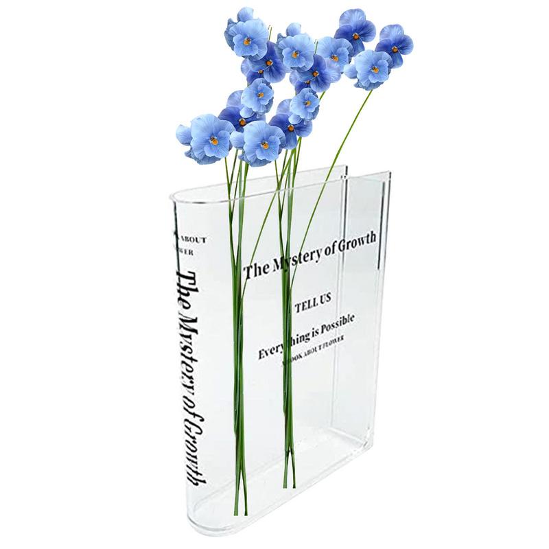 Clear Book Vase Aesthetic Acry - огляд і ціна Propagation Station Vase