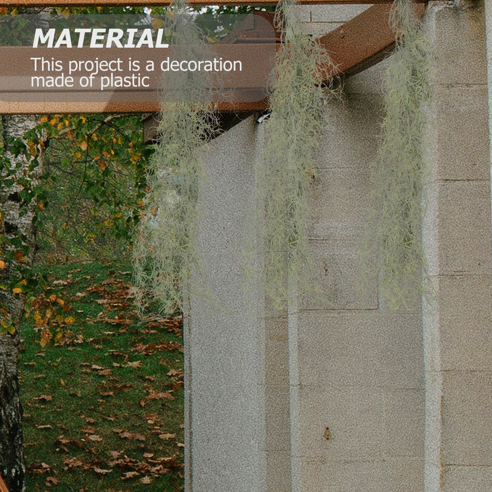Hanging Moss Decor Artificial  - огляд і ціна Sphagnum Moss Dry