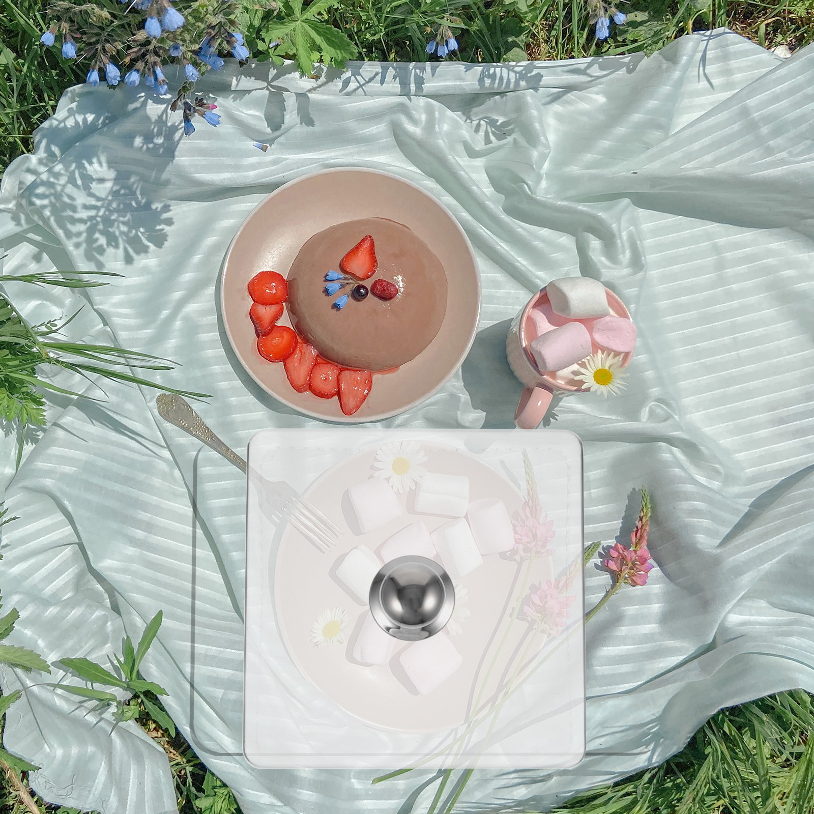 Square Glass Cake Dome Buffet  - огляд і ціна Plastic Dome Clear