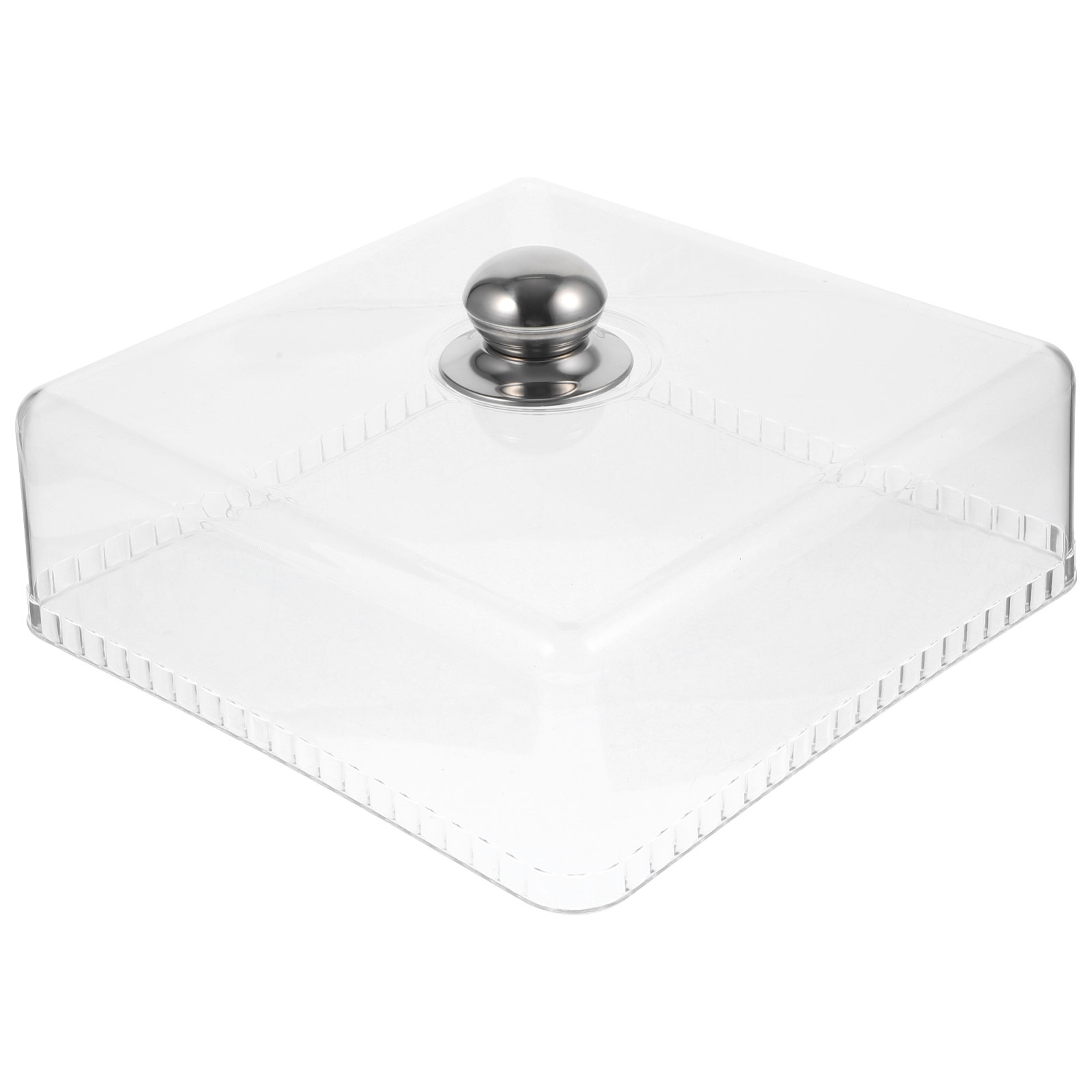 Square Glass Cake Dome Buffet  - огляд і ціна Plastic Dome Clear