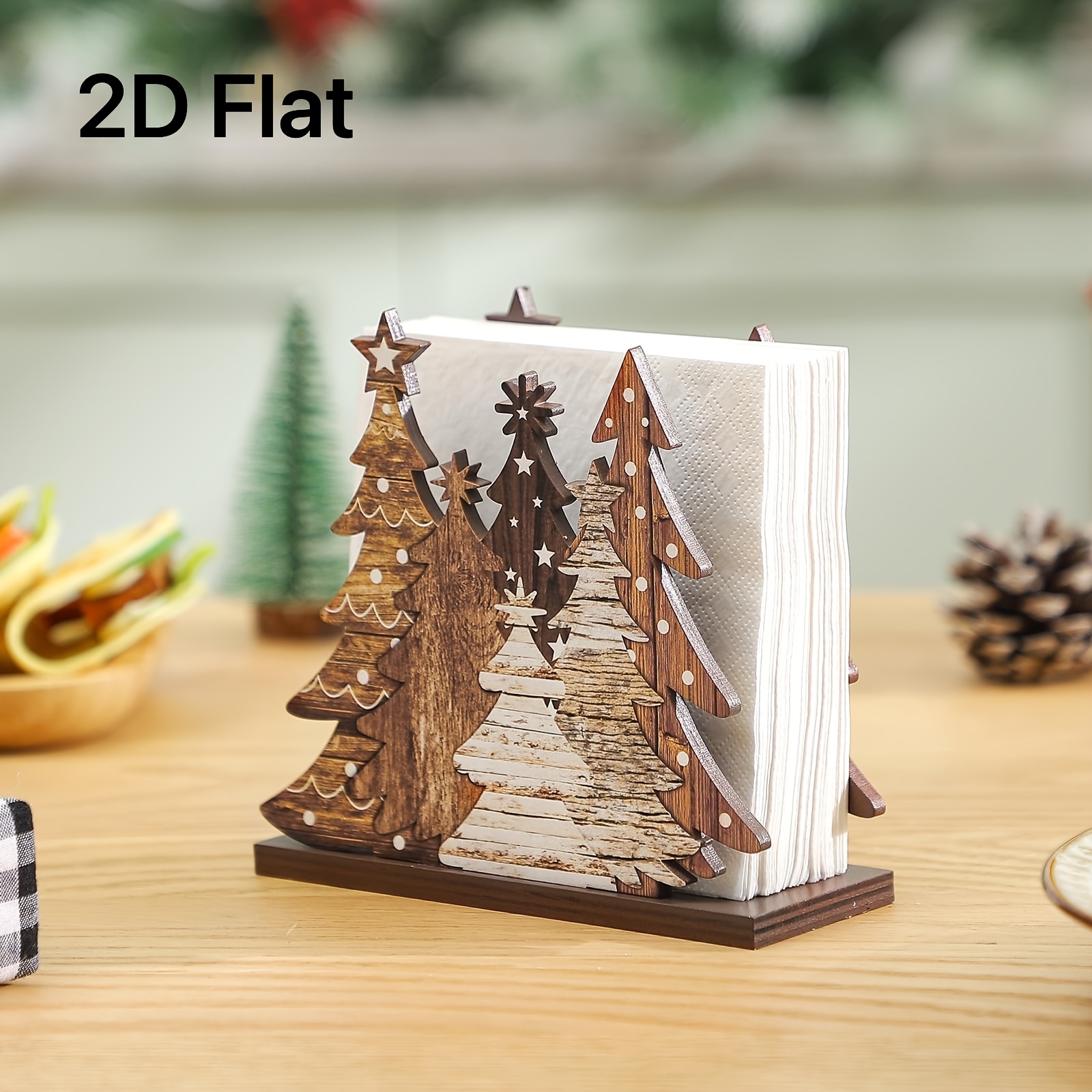 1pc 2D Flat Christmas Tree Tis - огляд і ціна Agar Tissue Culture